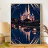 Disney Diamond Painting 5D DIY Castle Diamond Painting Art Diamond Painting Kit Adult/Beginner Gift Idea Creative Home Decor