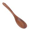 Long Handle Design Serving Utensil Wood Material Salad Utensil Dining Tableware  Food Arrangement