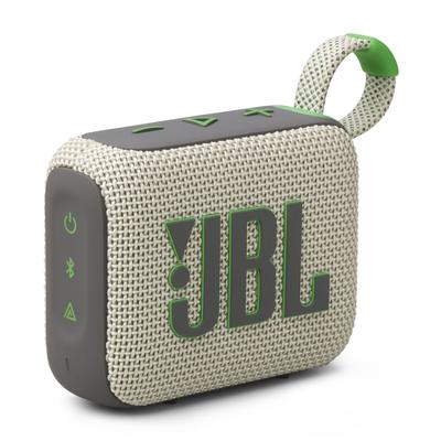 Bluetooth-колонка JBL GO4, Зарядка USB C, Пыле- и водонепроницаемость IP67, Совместимость с приложением, Пассивный излучатель, Портативная, Цвет Wimbledon Green (JBLGO4SAND)