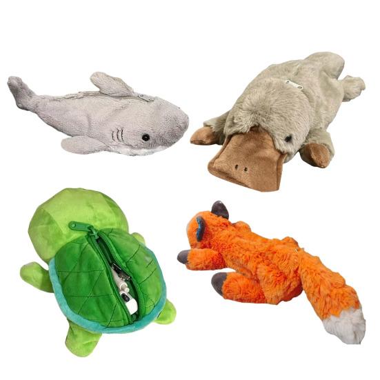 Пенал в форме акулы с застежкой-молнией, вместительная сумка для хранения канцелярских принадлежностей, утолщенный бархатный органайзер для принадлежностей для письма