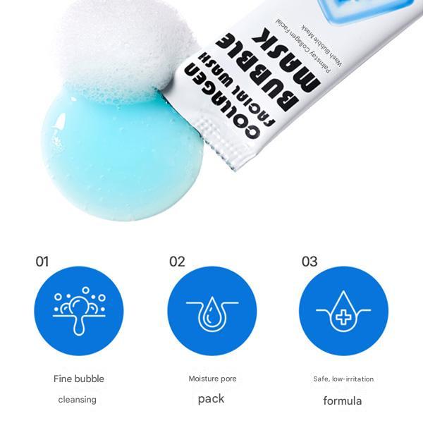 FARM STAY Коллагеновая или Cica пенящаяся маска для умывания лица (7 вариантов)