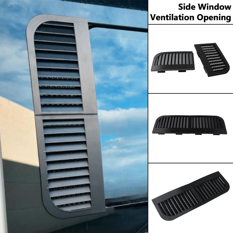 RV Side Window Ventilation Opening Airflow Deflector For VW T6.1 For Vehicle Side Window Ventilation Opening Side Window Vents