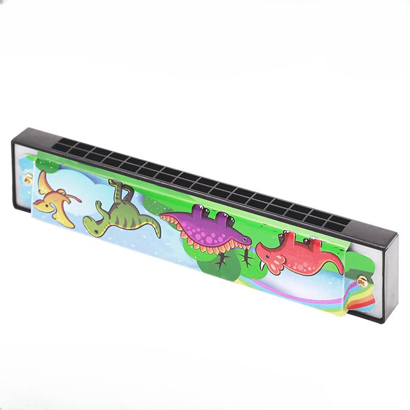 Children Wooden Harmonica Musical Instrument Toys Music Teaching Aids Puzzle Early Education Kindergarten Beginners TMZ