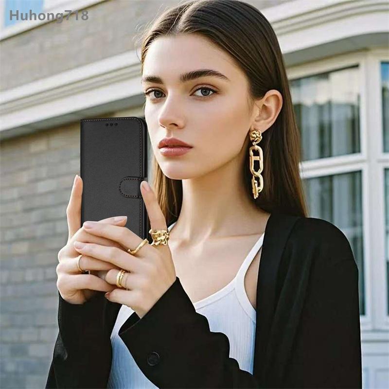 Чехол-книжка для Vivo Y19S Y39 Iqoo Z9 Turbo Z9X Neo 10 Plus V40 V50 Lite S30 Pro Mini X200 Ultra X200S 4G 5G, кожаный, с отделениями для карт, защитный чехол.