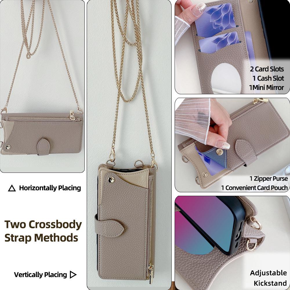 Кросс-боди чехол для телефона Redmi с защитой от падения, дизайн «рыбий хвост», для складных телефонов