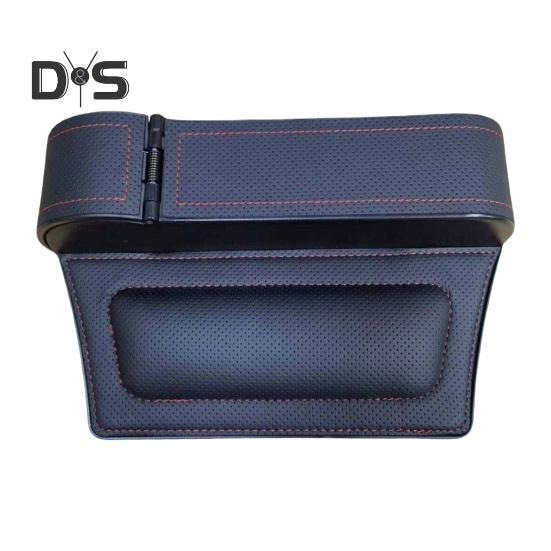 Автомобильный органайзер для заполнения зазоров сидений с удлинителем подстаканника, регулируемая конструкция рычага, многофункциональная боковая коробка для хранения телефона, очков, ключей