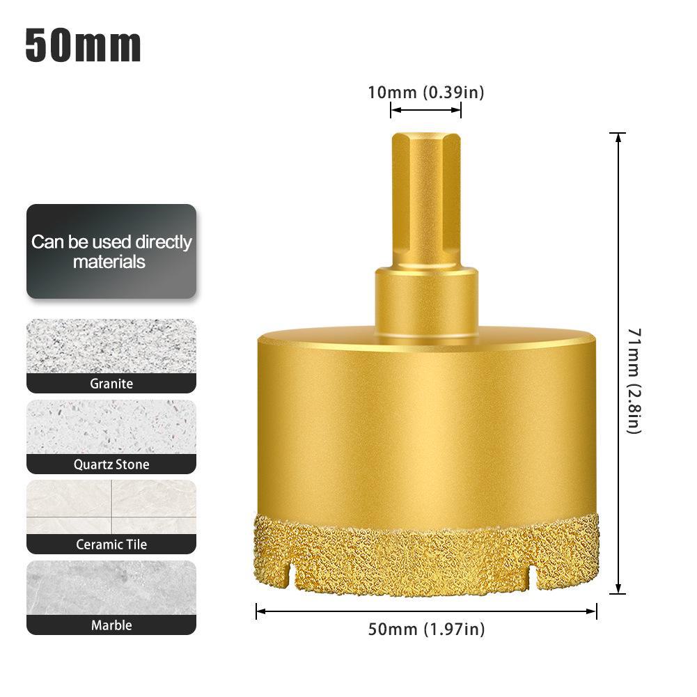 Многофункциональное сухое сверло для плитки: мрамор, керамогранит, гранит и стекло — идеально подходит для легкого сверления отверстий