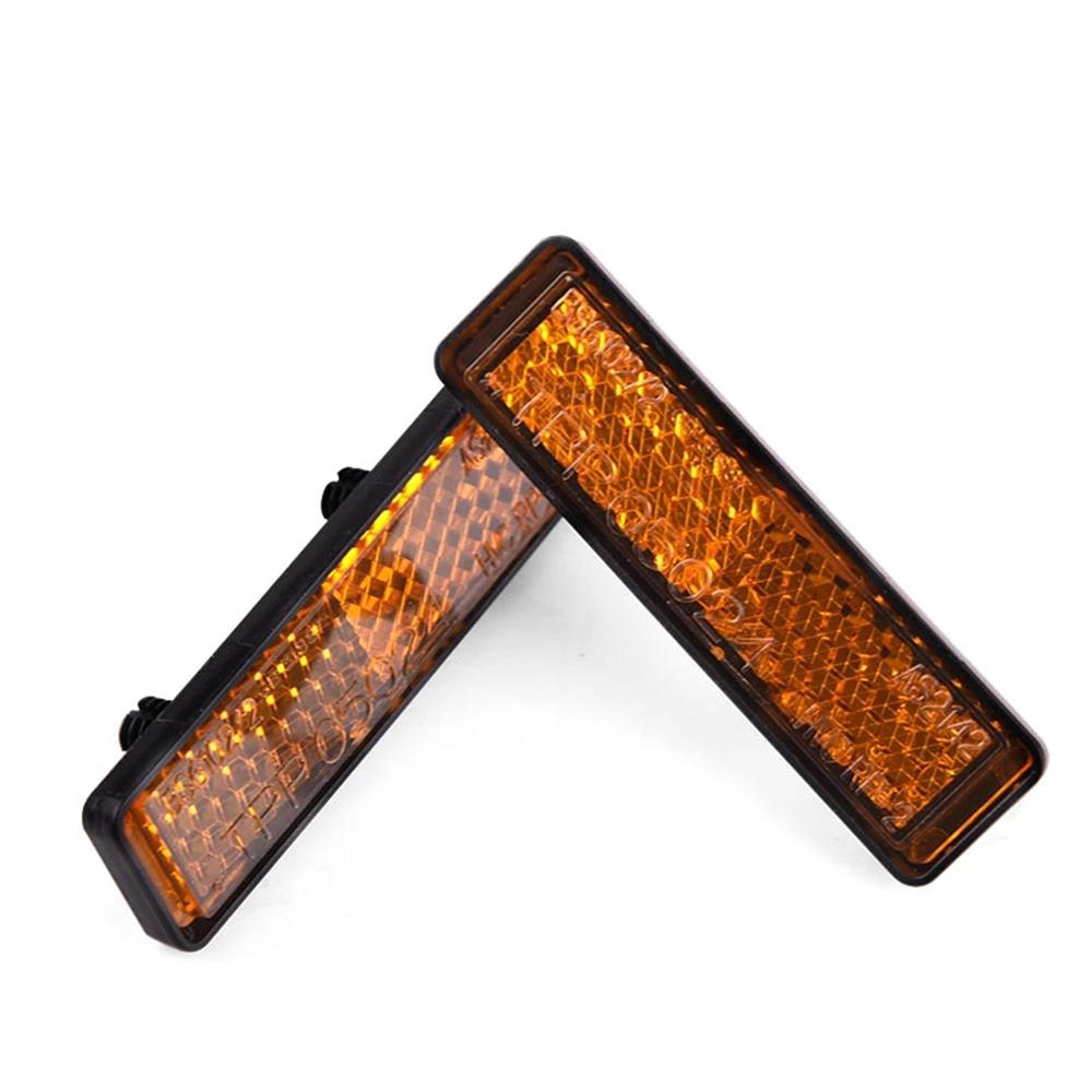 Винтаж Ночной велоспорт Безопасность Велосипедные детали Велосипедные педали Светоотражатель Аксессуары для педалей Светоотражающий