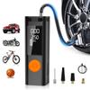 Car Electrical Air Compressor Portable Wireless Digital Electric Inflator Pump Inflatable for Auto Motorbike BicycleTire
