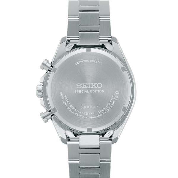 SEIKO SELECTION SBPY179 Солнечный хронограф, Специальное издание 2025 'Поднимаем будущее', Сапфировое стекло, Водонепроницаемость 10 Бар, Сделано в Японии, Оригинальные мужские