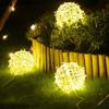 30CM Lantern Ball Fairy String Light Outdoor Globe Ball Hanging Garland Lamp Christmas Tree String Light For Tree Backyard Decor