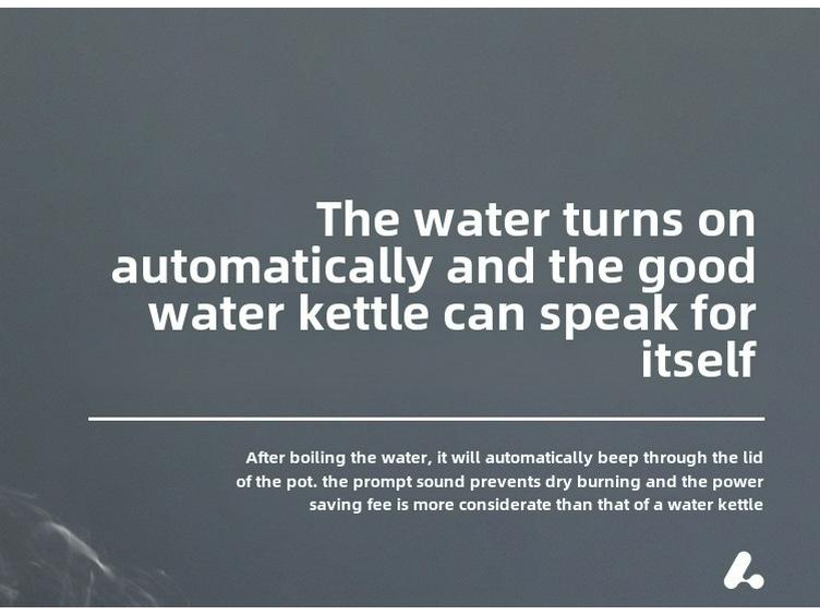 Чайник из нержавеющей стали большой емкости для индукционных плит