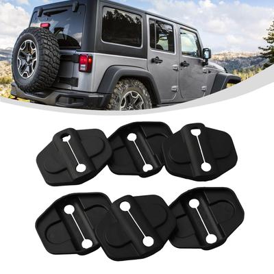 Легко устанавливаемая защитная накладка на дверной замок автомобиля для Wrangler JL Gladiator JT