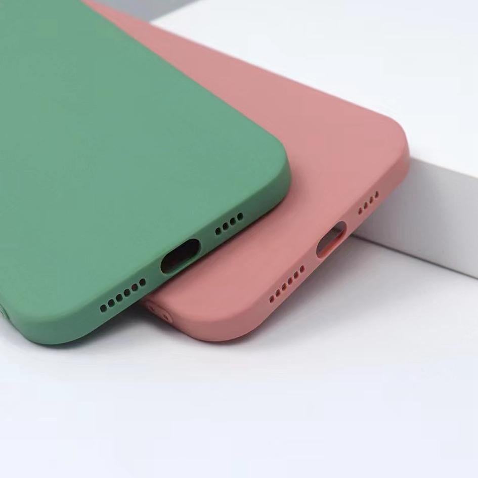 Простые бамперы для телефона для Xiaomi 12 13 Pro Ultra Redmi 10C 12C 9A Note 10 11 Samsung A13 A14 A31 A51, мягкий матовый квадратный силиконовый чехол, чехол