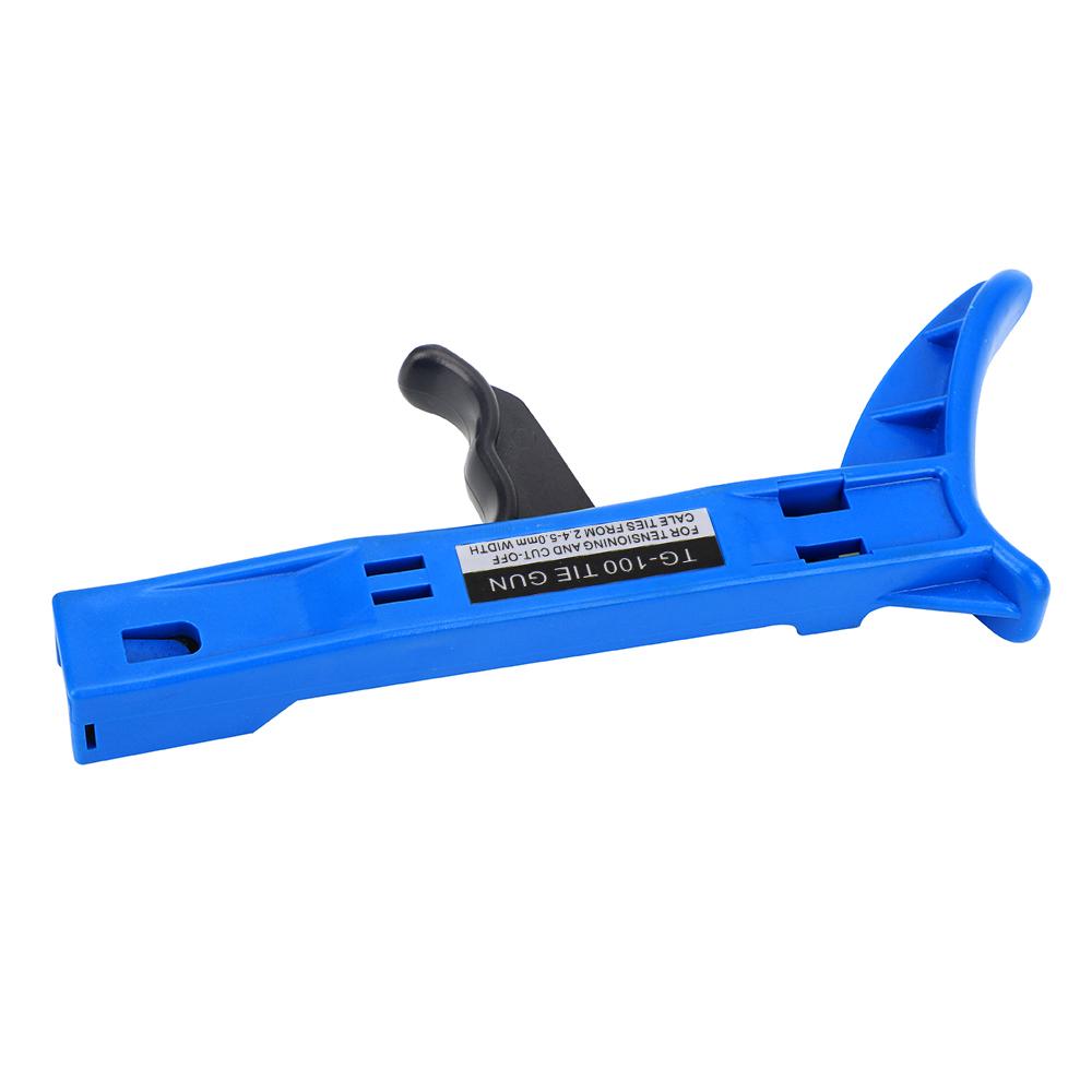 Инструмент для крепления и резки Автоматический натяжной пистолет TG-100 для кабельных стяжек Ручной инструмент для нейлоновых кабельных стяжек