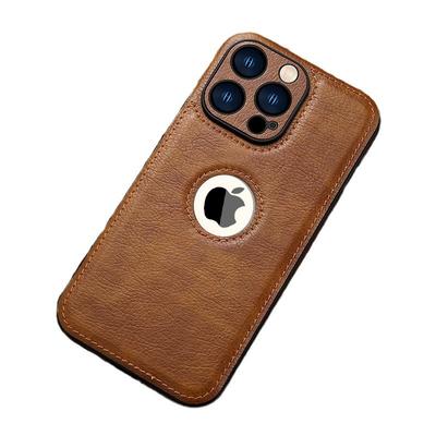 Чехол для телефона Apple 16promax, Подходит для IPhone15, Противоударный 14/13 Мужской 12 Бизнес 11 Кожаный чехол
