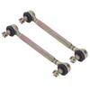 2 Pcs Tie Rod Ball Joint M10 10mm Thread Steel Alloy Sway Bar End Set for 50cc 70cc 90cc 110cc ATV