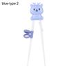 Cartoon Tableware Toughness Baby Eating Helper Training Beginner Chopsticks Learning Chopsticks