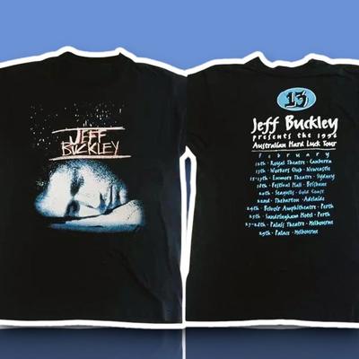1996 Hard Luck Tour Джефф Бакли Графическая футболка Унисекс футболка