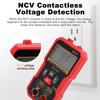 Цифровой мультиметр, 4000 отсчетов, Тестер напряжения AC DC с NCV-детекцией, Удержание данных, Автоматическое отключение, Прозвонка и определение фазы