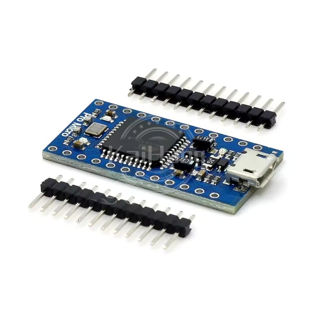 New Pro Micro for arduino ATmega32U4 5V/16MHz Module with 2 row pin header For Leonardo in stock