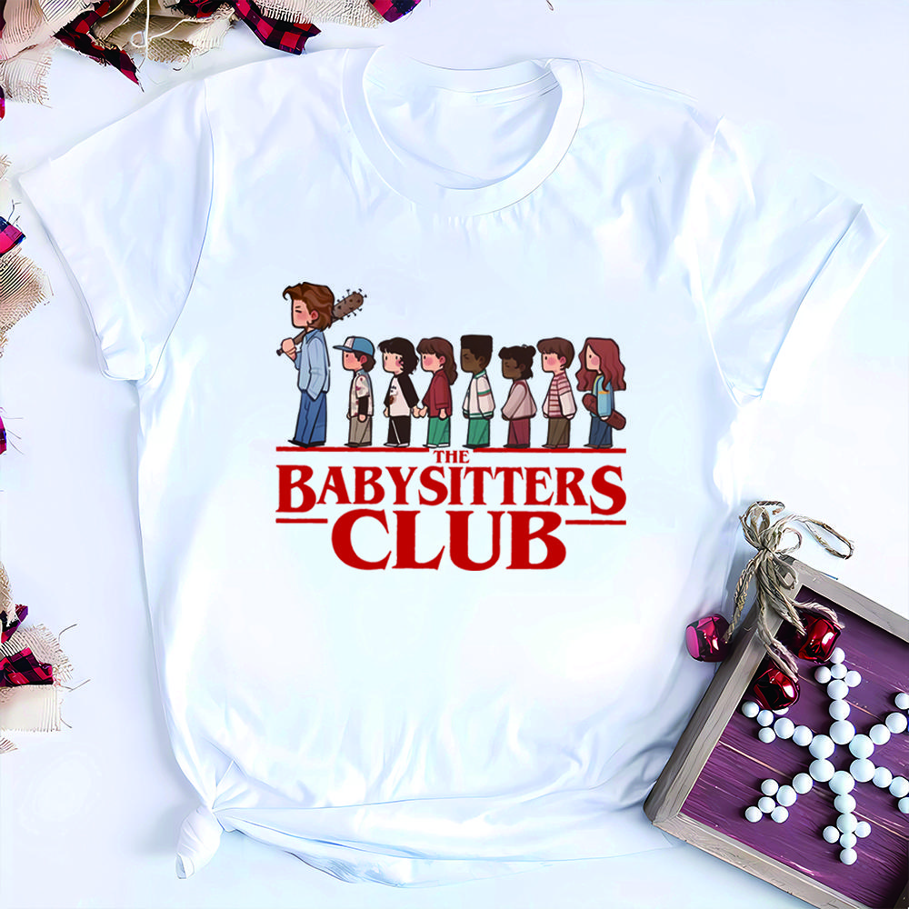 The Baby Sitters Club Tshirt Vintage St5 Movie Shirt Steven Shirts Babysitter Harrington Tee Unisex Short Sleeves Tops Fan Gift