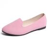 Women Flats  Colourful Suede Women Loafers Ballet Pointed Toe Flats Ladies Shoes Loafers