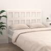 VidaXL Headboard White 145.5x4x100 Cm Solid Pine Wood 818921