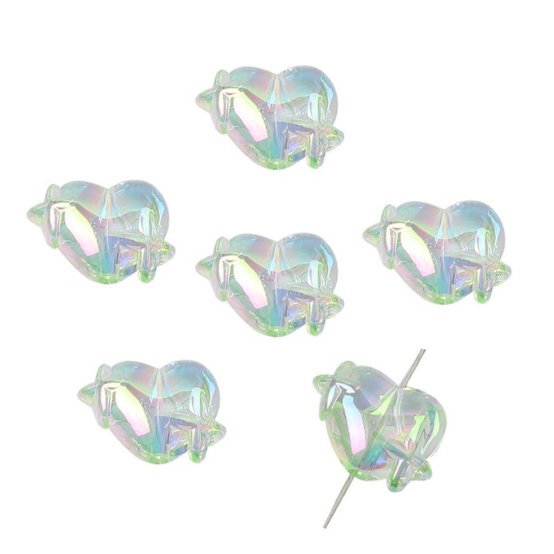 5/10 шт акриловые бусины красочные звезды любовь бусины для DIY ожерелье браслет серьги изготовление ювелирных изделий