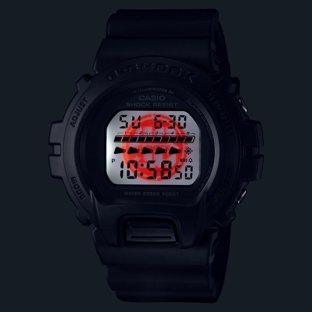 Casio Мужские часы G-SQUAD Series Черные DW-6640RE-1PR DW-6640RE-1PR