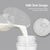 Portable Silicone Hand Breast Pump Breast Milk Reservoir Maternity Feeding Supplies With Dust Cap