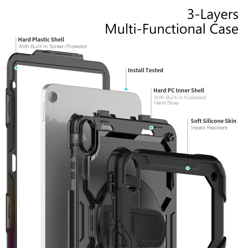 IPad 11 10th Gen Pro Air Silicone Case Shockproof Full Cover