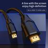 MINDPURE AD015 1m 4K 60Hz HDMI To Micro HDMI Male To Male Adapter Cable for Camera/Tablet/Laptop