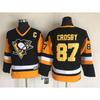 Kids Retro Ice Hockey Jersey Long Sleeve Training Shirt Youth Sports Practice Casual Wear