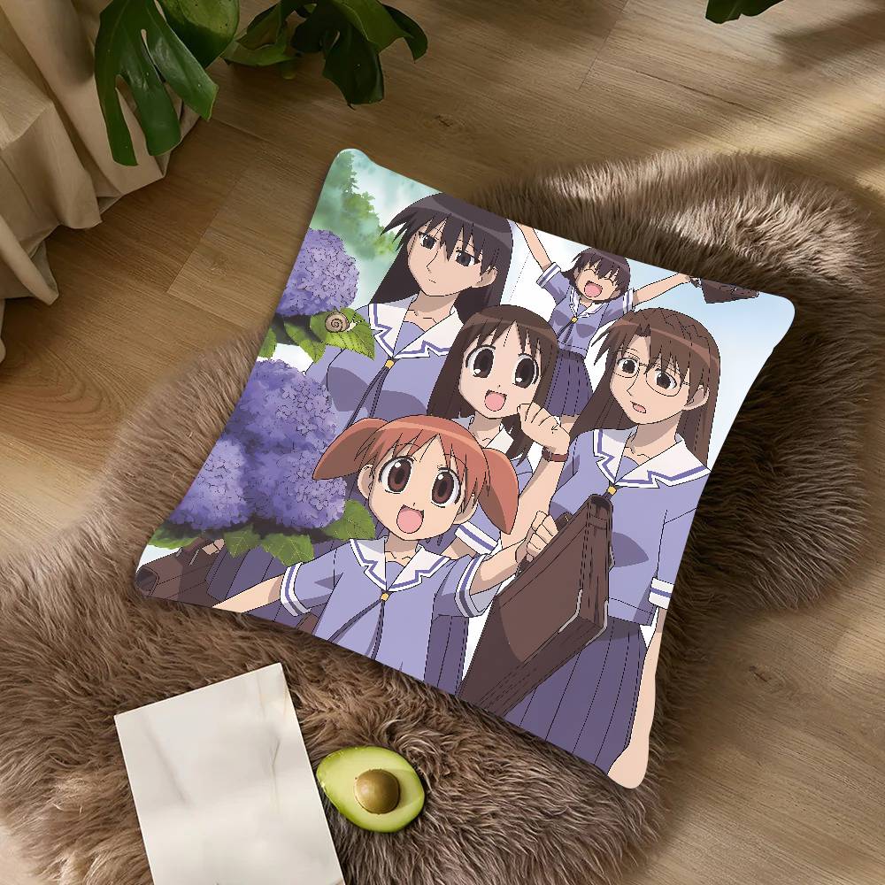 Забавный Милый Горячий Аниме A-AzumangaS Daioh Наволочка Декор Домашняя Декоративная Наволочка для Подушки на Диван Подушка для Кемпинга