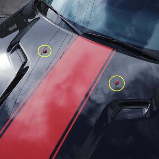 Подходит для 11- Chrysler 300/Dodge Durango ABS Красный Накладка на крышку форсунки стеклоомывателя