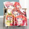 Quintessential Quintuplets 6 Personalized Text Blanket Throw Personalized Blanket Soft Warm Cozy Suitable for Home Decor Nap Office Bed