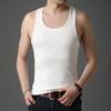 Мужской жилет для фитнеса, быстросохнущая спортивная бесшовная футболка с плотным дном, летняя футболка без рукавов, внутренняя одежда, мужская футболка