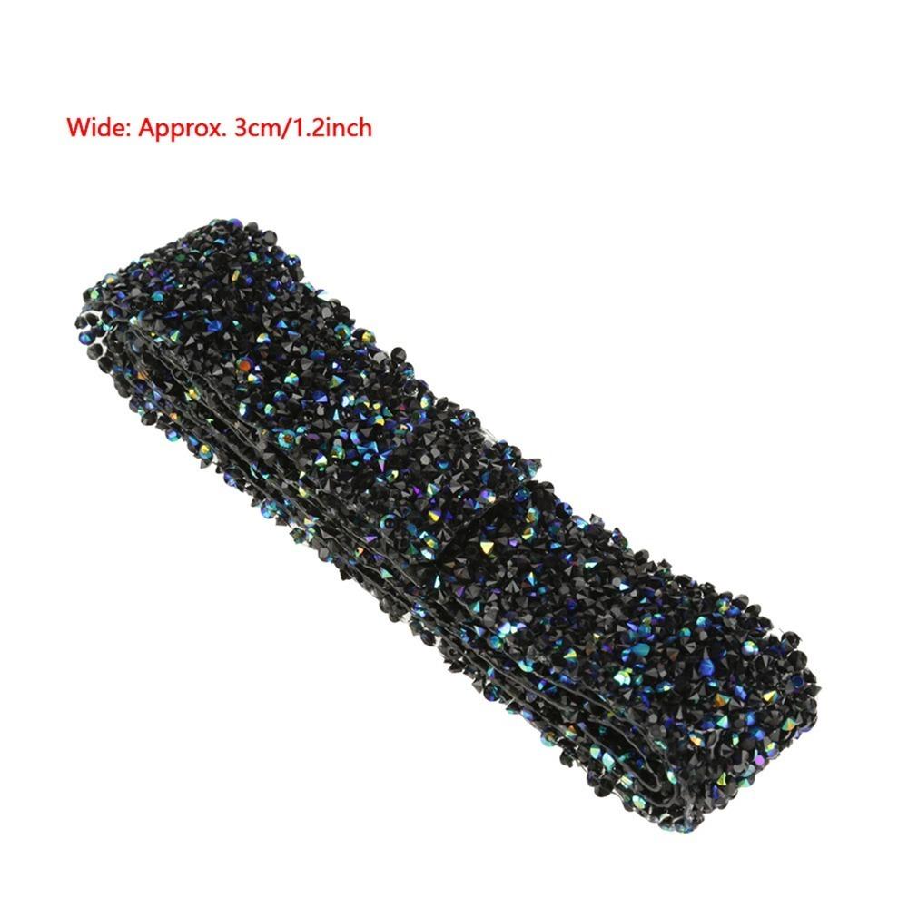 1pcs Sparkling Crystal Diamond Mesh Wrap Roll Multi-Function Crystal Rhinestone Ribbon Arts Crafts