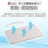 [Tested] Iris Ohyama Diatomaceous Earth Bath Mat, Medium, Simple Design, Absorbent, Quick-Drying, Clean, Deodorizing, Mildew-Resistant, Antibacterial,