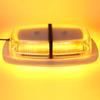 72 светодиода 5730SMD, проблесковый маячок на крыше автомобиля, аварийный свет, 12 В постоянного тока, светодиодный предупредительный фонарь для полицейских и пожарных, янтарный