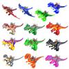Jurassic Dinosaurs Building Blocks Brachiosaurus DIY Big Size Tyrannosaurus Action Figure Models Children Toys Animals Gifts