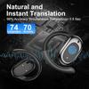 Bluetooth-совместимый TWS регулируемый языковой переводчик наушник 144 языка 3-в-1 наушники для перевода в реальном времени