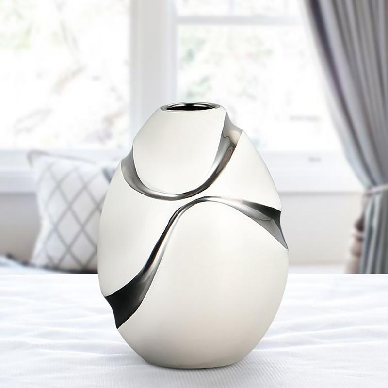 Ваза Керамическая ваза Украшение дома Цветочная композиция Скандинавская ваза