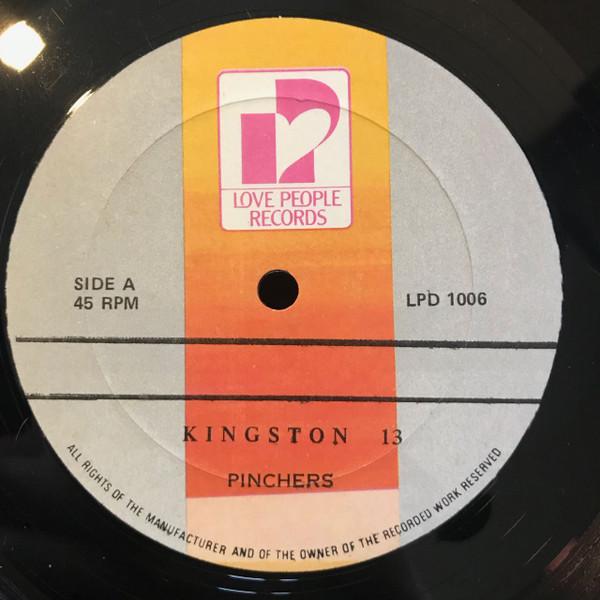 Зажим для виниловых пластинок 12 дюймов Kingston 13 LPD1006 LOVE PEOPLE Не Япония Регги Ска Даб Б/у