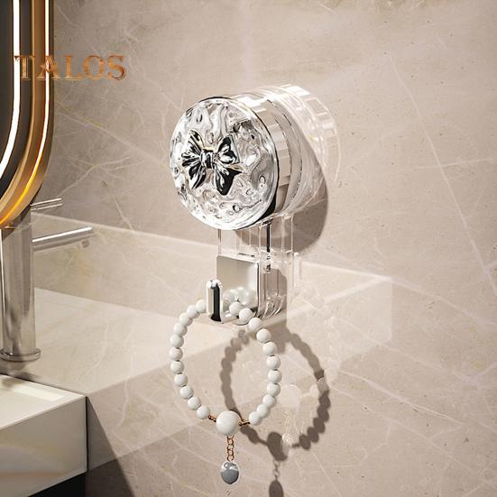 Прочный крючок для раковины на присоске, удобный для хранения в ванной комнате, сверхпрочный многоцелевой клейкий крючок для дома