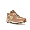 Размер? x New Balance 990v3 Сделано в США Продолжаем бежать Унисекс Кроссовки Розовый Оранжевый Кремовый M990SZ3