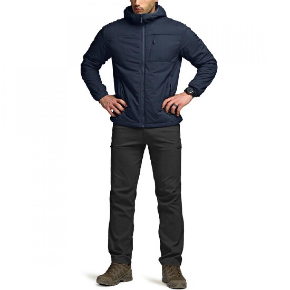 Cqr Outdoor Tactical Work Hooded Lightweight Padded Jacket
