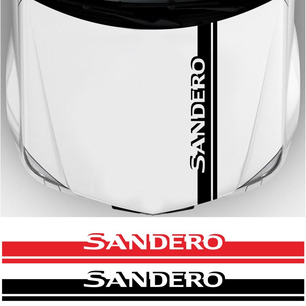 Наклейка на капот автомобиля Doordash, виниловая модная забавная пленочная наклейка, наклейка Dacia Sandero Stepway R4 Xplore Techroad Streetway