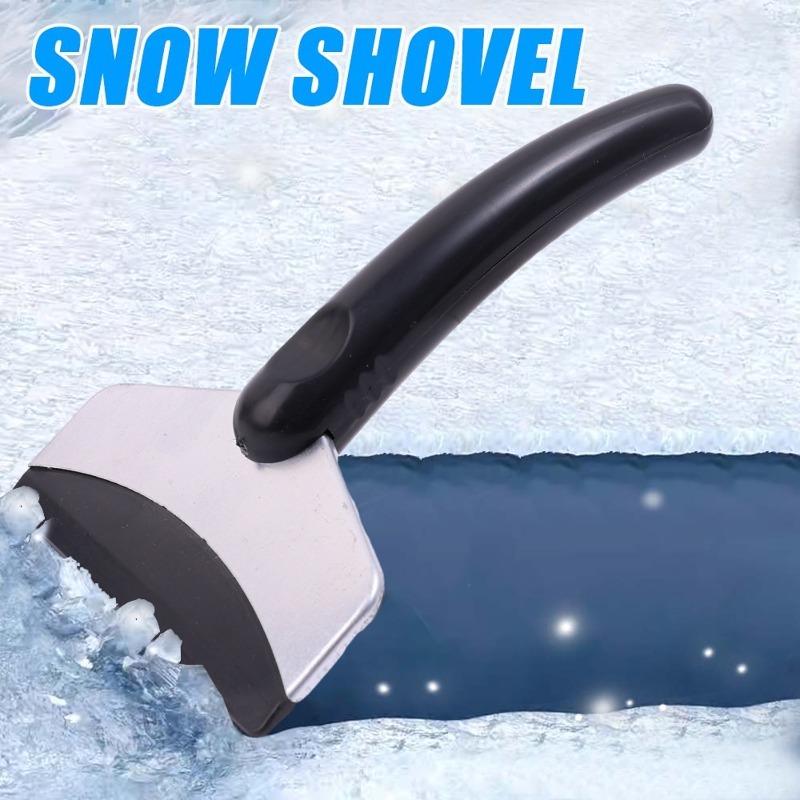 Car Multifunction Ice Breaker Snow Shovel Auto Ice Scraper Snow 17.3CM Removal Shovel Winter Windshield Snow Clean Scraping Tool